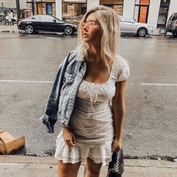 emory park Dresses & Skirts - 💫HP💫EMORY PARK WHITE EYELET DRESS